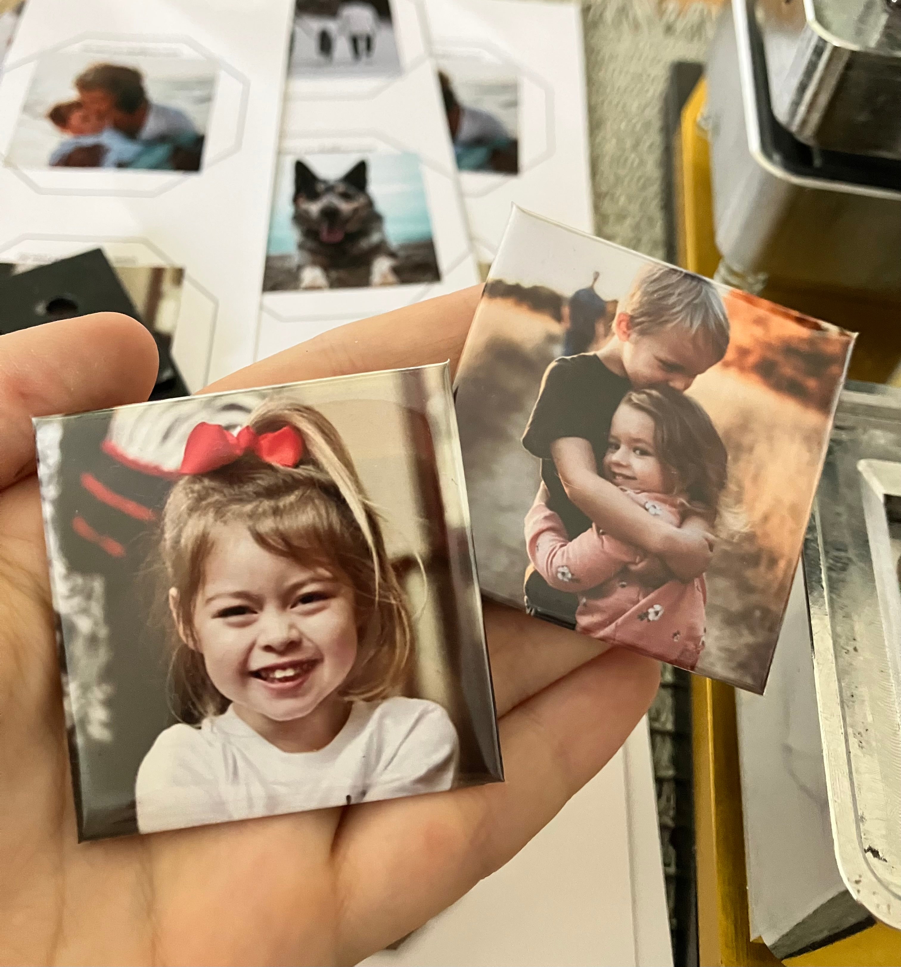 Personalised Photo Magnets