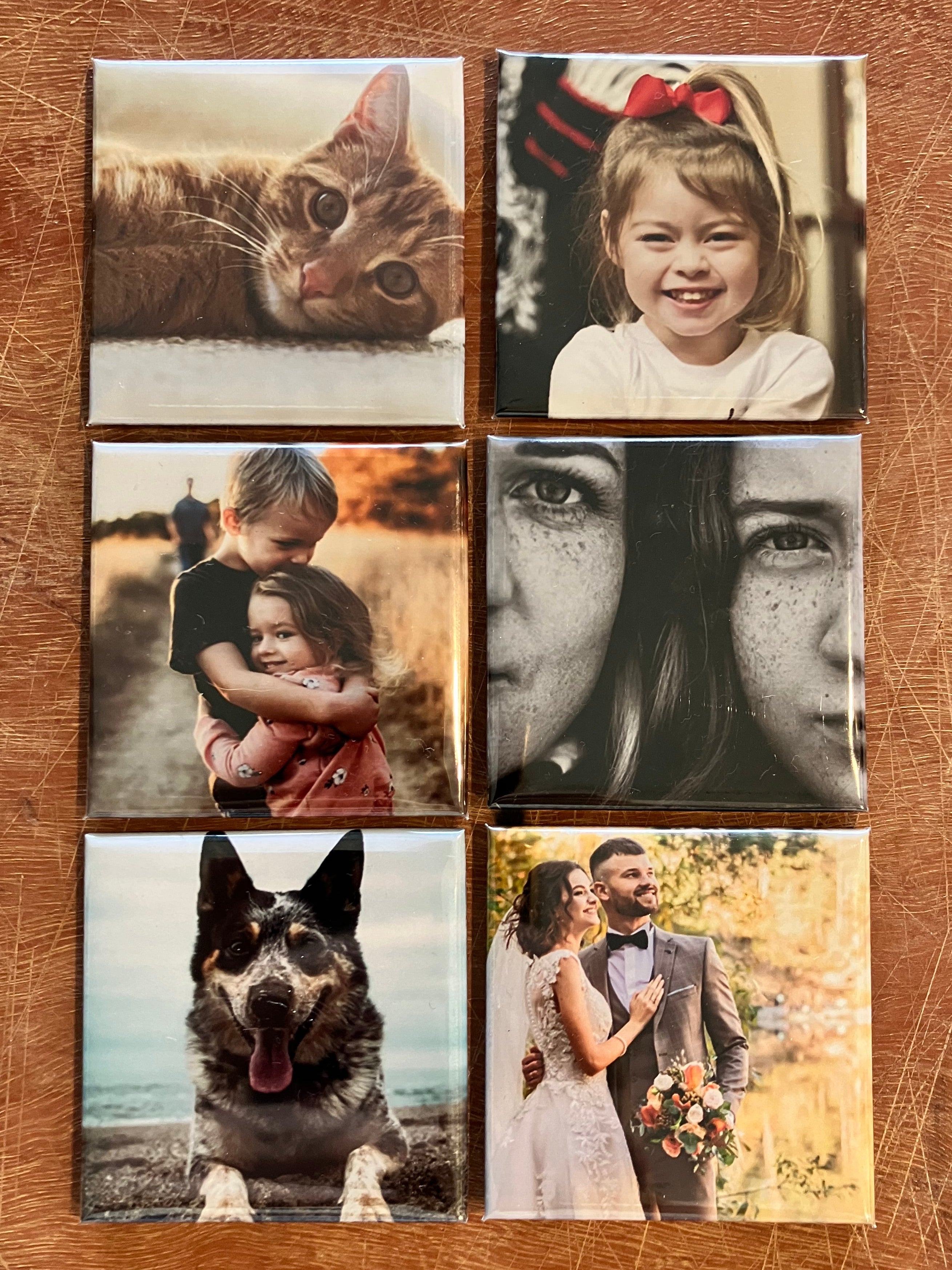 Personalised Photo Magnets